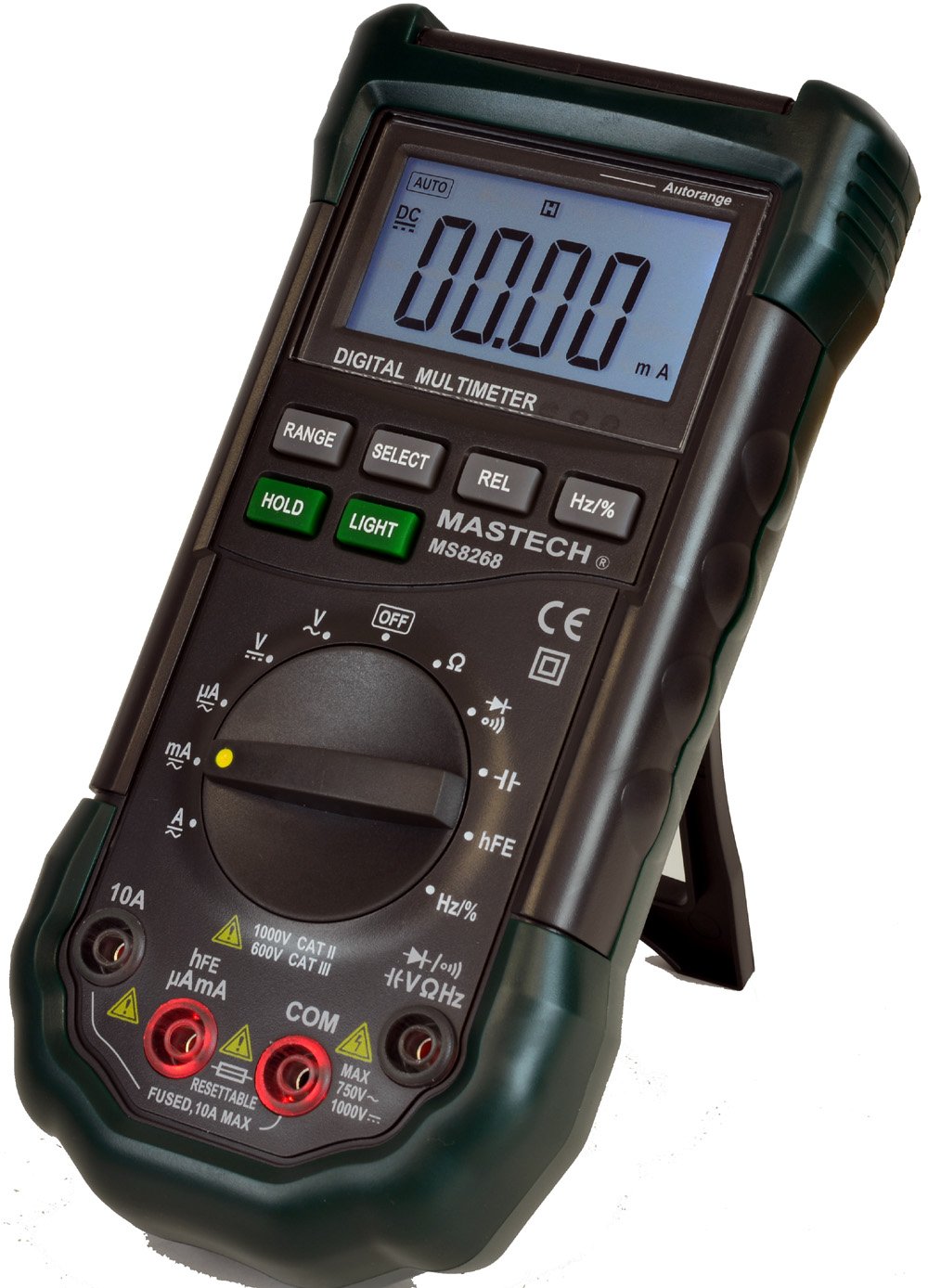 MASTECH Ms8268 Series Digital Ac/dc Auto/manual Range Multimeter