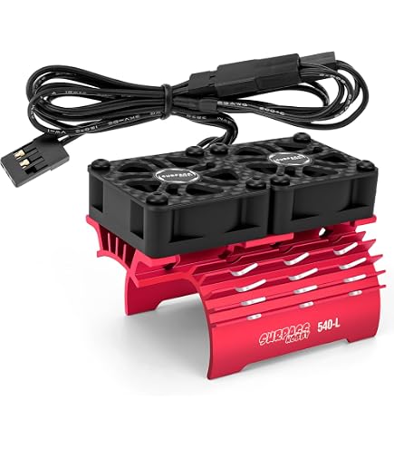 GLOBACT RC Cooling Fans 28000rpm RC Motor Fan 30mm Metal