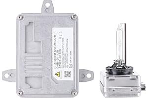 Hiolpen HID Headlight Ballast W/D1S Bulb for Hyundai Genesis Coupe 2013-2016 3Z92101700,92190-3Z200 Xenon Ballast Control Module