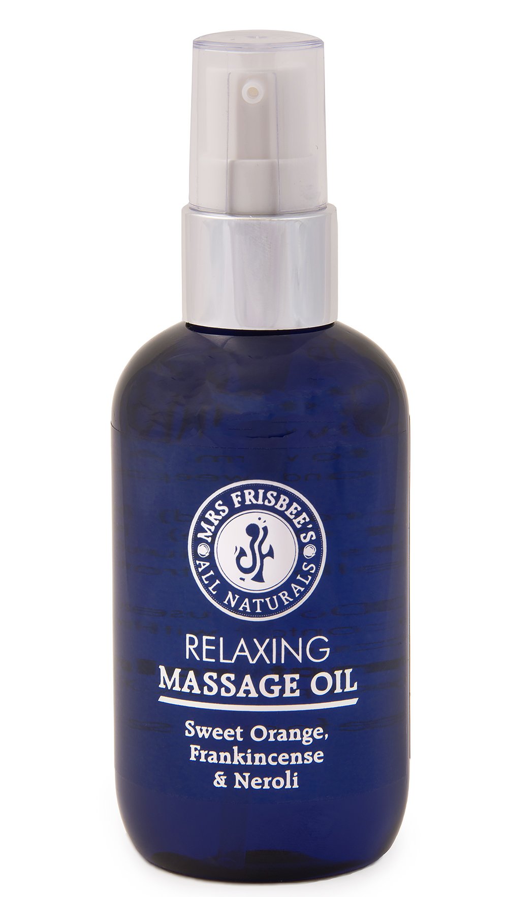 Relaxing Massage Oil/Body Oil with Neroli, Sweet Orange & Frankincense Pure Essential Oils, Made with Pure Cold Pressed Oils and Vitamin E/Handmade/Natural/Vegan (100ml)