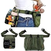 Gardening Apron Garden Tool Belt Set for Women with Pockets - Practical Gardening Belt Garden Aprons for Women, Perfect Gardening Gifts for Women, Best Mother’s Day Gift for Mom and Wife