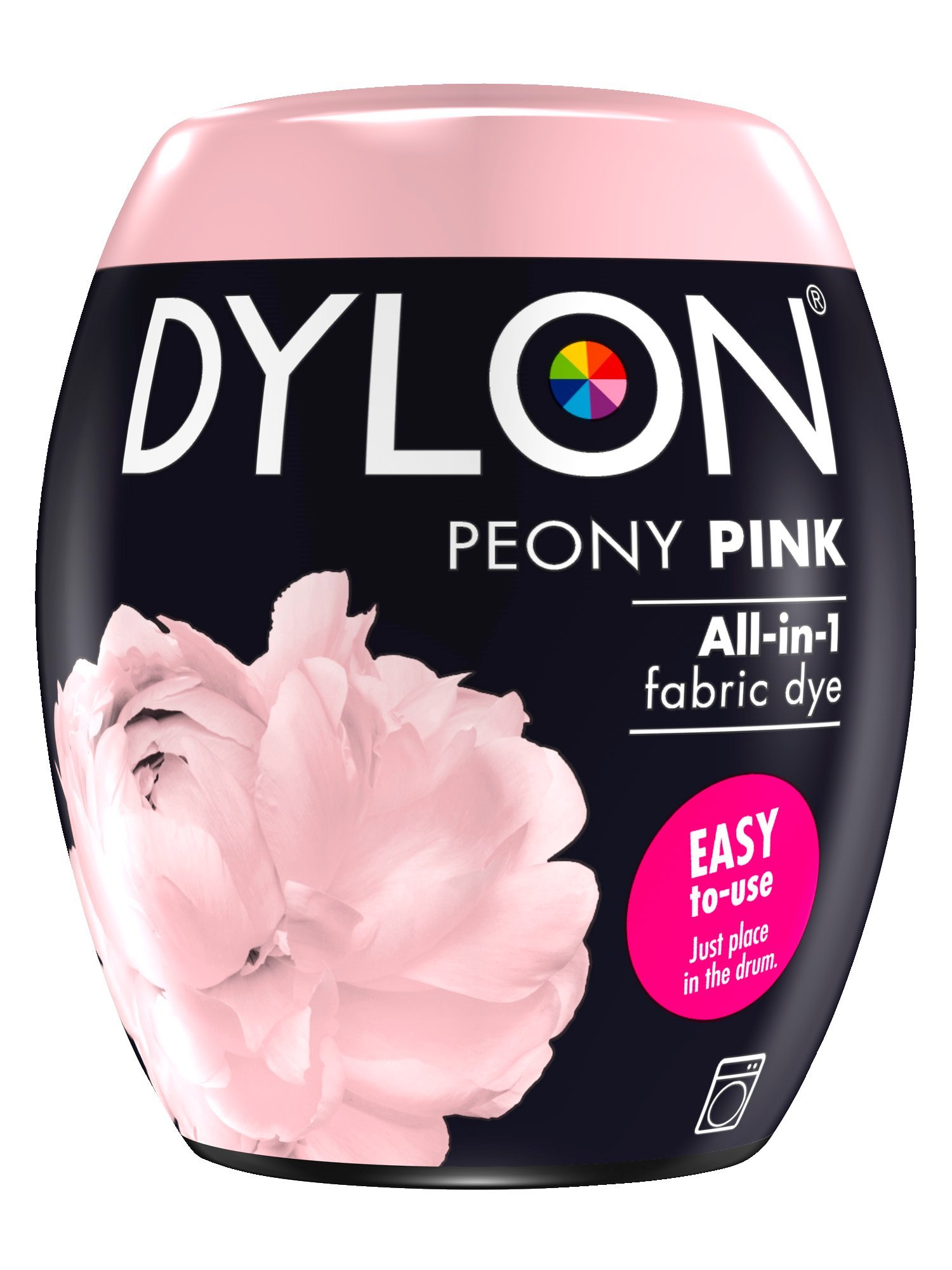 Dylon Machine Dye Pod, Peony Pink, 350G