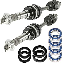 Caltric Front Right And Left Complete Cv Joint Axle Fits Yamaha Kodiak 700 Yfm700k 4wd 792249