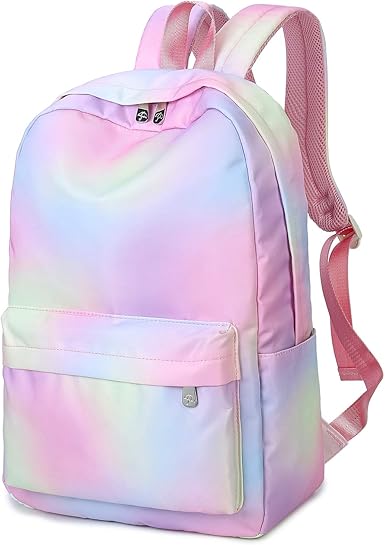 rainbow school bag