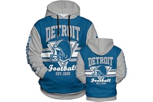 Pkihgxa Casual Hoodies for Men Women, Fans Gameday Apparel, Team City Pride Pullover Hoodie Sweatshirt