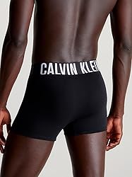 Calvin Klein Mens Trunk (Pack of 3), Black, Small