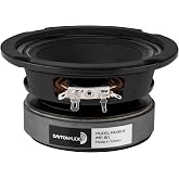 Dayton Audio PA130-8 5" Full Range PA Driver | For Use In Small Stage Monitors, Broad Frequency Coverage of 90-15000 Hz, Rugged Steel Frame Construction, Vented Pole Piece