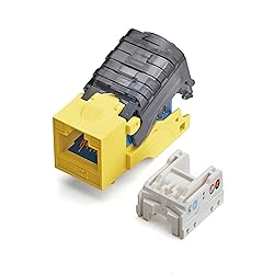 trueCABLE Cat6A Toolless Keystone Jack, Unshielded