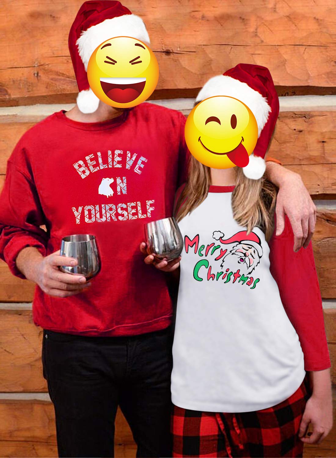 Goodstoworld Christian T-Shirt Women Raglan Long Sleeve Blouse Tee Xmas Top Baseball T Shirt