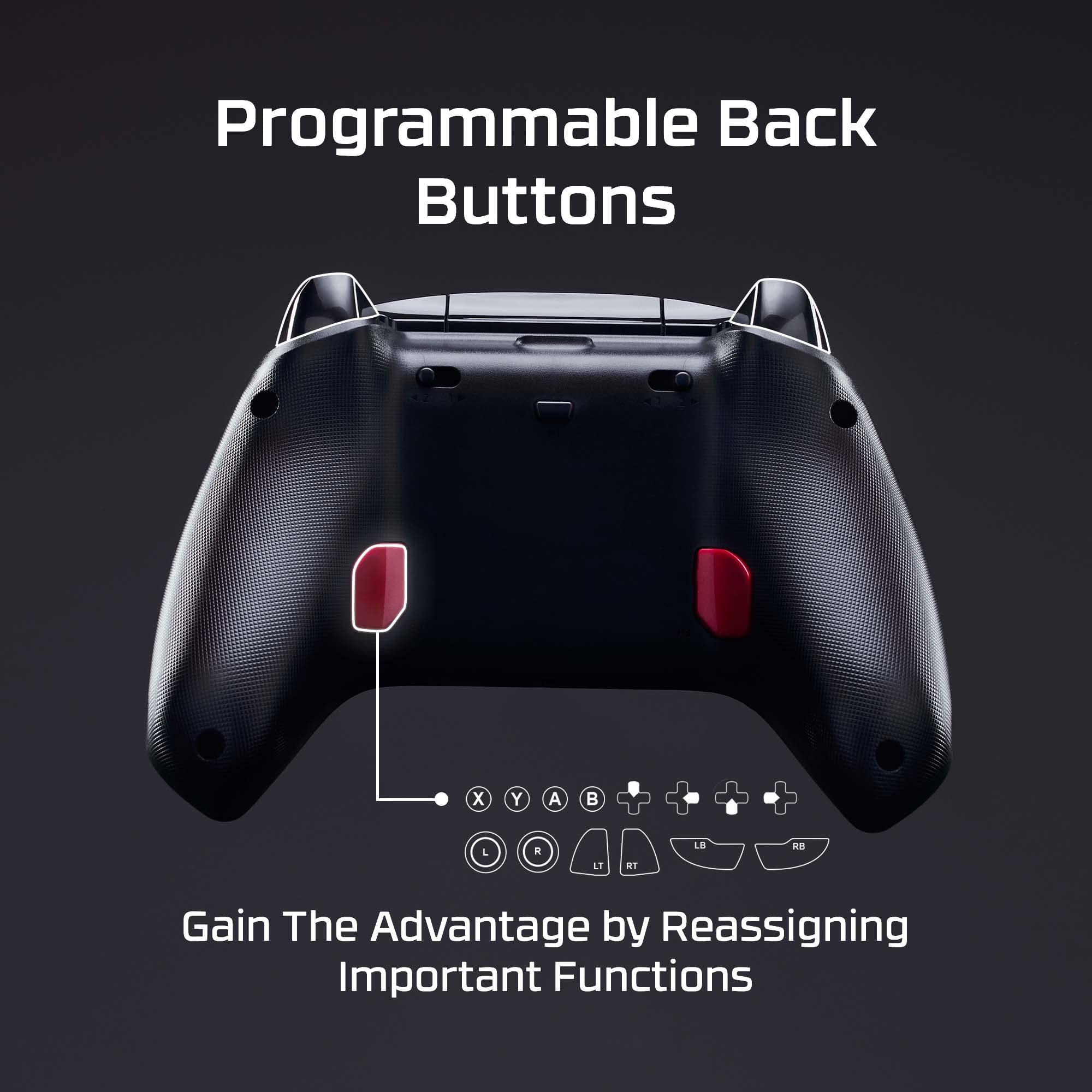 HyperX Clutch Gladiate – Wired Controller for Xbox One, Xbox Series X|S, PC, Officially Licensed by Xbox, Dual Trigger Locks, Programmable Buttons, Dual Rumble Motors