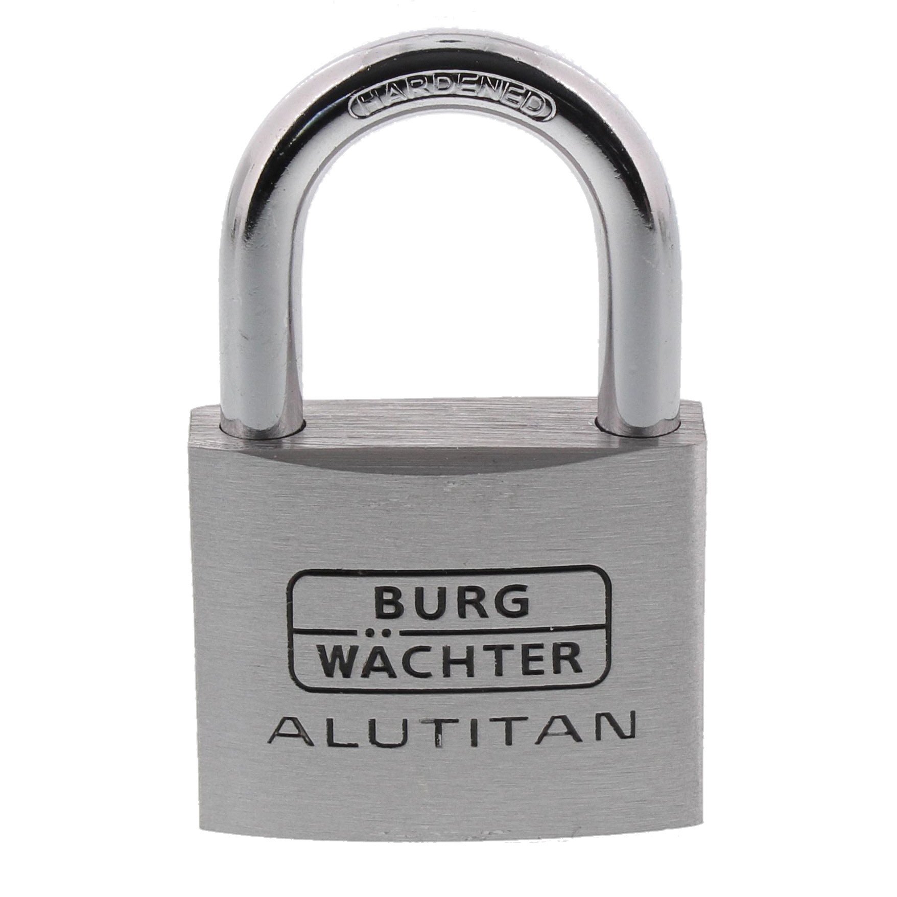 Burg Wächter 770 Aluminium Titanium Padlock, 50 mm, 1 piece 105021885