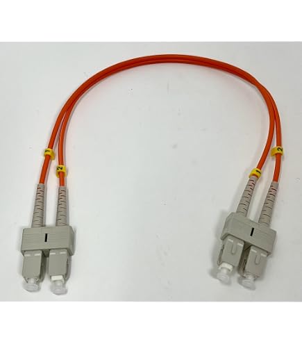Ultra Spec Cables Treccia Ottica OM1 12 Fibre LC-UPC 3m - 62.5/125 Per Giunzione, Cavo Multimodale