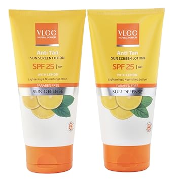 VLCC Anti Tan Body Lotion SPF 25, 150ml (Buy 1 Get 1 Free)