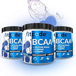 Fitcode Ultra Premium BCAAs with 5G of Pure BCAAs