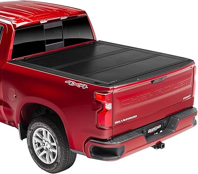 Amazon Com Undercover Flex Hard Folding Truck Bed Tonneau Cover Fx11020 Fits 2019 20 New Body Style Chevrolet Silverado Gmc Sierra 1500 Does Not Fit Carbon Bed 5 8 Bed Automotive
