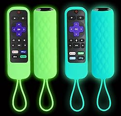 TOKERSE 2 Pack Silicone Case Compatible for Roku