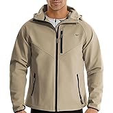 Wulibike Winter Cycling Jackets for Men Waterproof Running Jacket Men Hiking Jacket windproof Unisex Cold Weather Gear