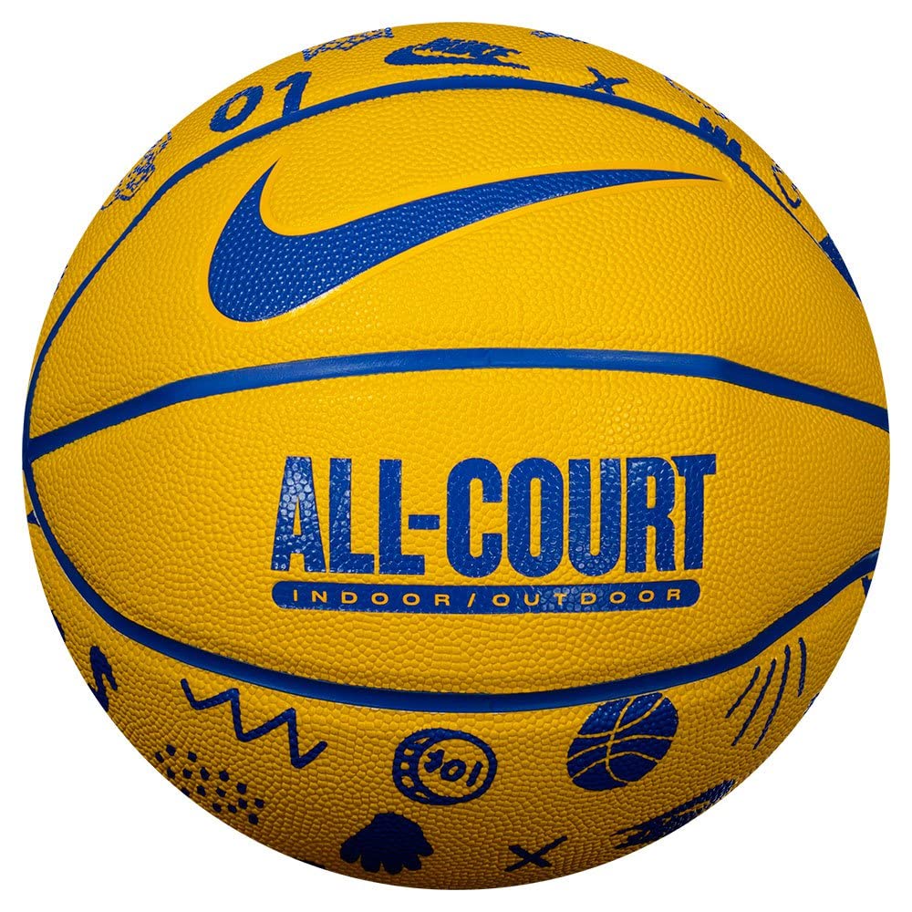Nike Unisex Basketballs, Yellow, 7 EU