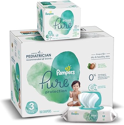 pure pampers size 3