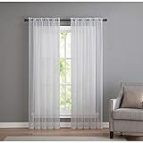 GoodGram 2 Pack: Basic Rod Pocket Sheer Voile