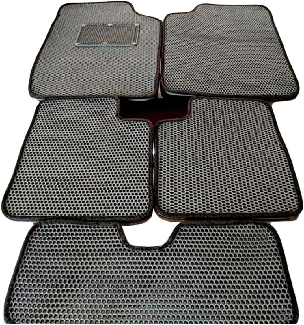 Josh Traders Rubber Car Foot/Floor Mats For Hyundai Tucson (Black)