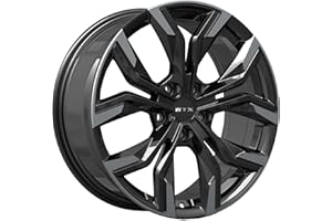 Venom Wheel - 17x7-5x114.3 - ET42 - CB67.1 - Gloss Black Machined | Flow Formed Alloy Rim | Split Spoke | Lightweight Perform
