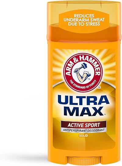 Arm & Hammer Ultramax Active Sport Antiperspirant Deodorant 2.60 oz 6 Pack