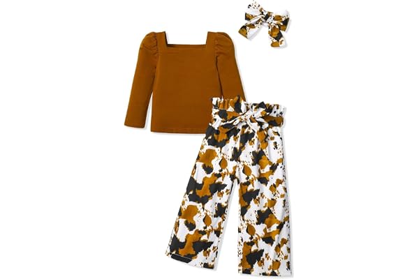 Girls Clothes Set Kids Summer Outfit Sleeveless Tie Knot Tank Top and Shorts 2 Pcs Clothing Sets 5-14 Years