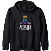 ATARI Video Computer System Distressed Art Game Zip Hoodie