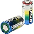 HQRP 2-Pack 6-Volt Battery Compatible with 4LR44 A544 V4034PX Fujica ST801 / ST901 / AX-3, Yashica 35 CCN/FX-1 / FR II, Canon A-1, AE-1, AE-1 Program, AV-1, at-1 Film Camera PX28A