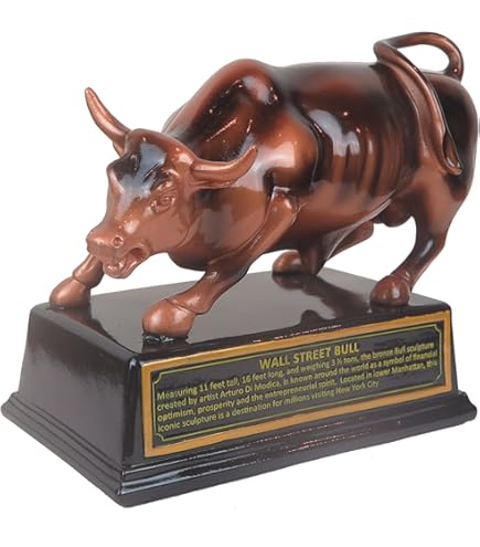 Amazon.com: mik-Dyzayn Bull Statuette 3.4