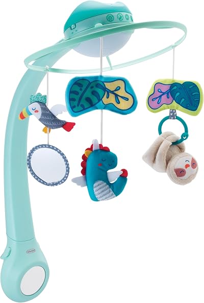 Infantino 3-in-1 Projector Musical Mobile Blue - Sleep & Play Light