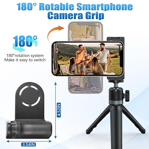 Aerbeis Magnetic Camera Handle Bluetooth Bracket for Magsafe