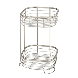 iDesign Forma Metal Wire Corner Standing Shower