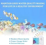 Adiwo 7 in 1 Aquarium Test Kit 100 Pcs pH Nitrite Nitrate KH GH Chlorine view 6