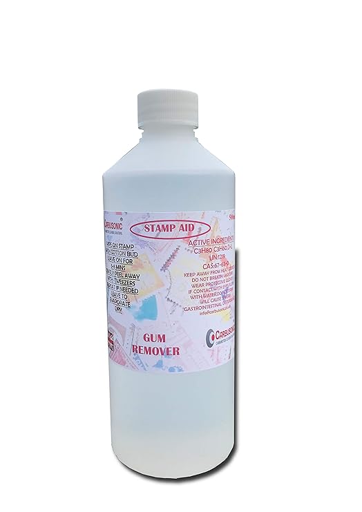 Stamp remover fluid Self adhesive gum remover 500ml for stamps and