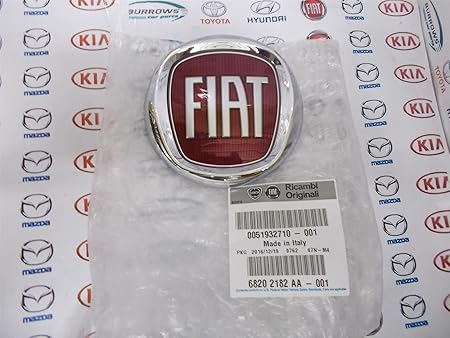Amazon Genuine Fiat 500 Front Bumper Badge Emblem By Fiat エンブレム 車 バイク