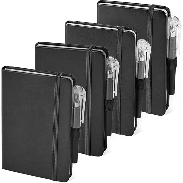 Seajan 100 Cuadernos De Bolsillo A Granel Pequeños Bloc De Notas De 3.5