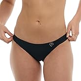 Body Glove Womens Smoothes Surf Rider Solid Fuller Coverage Bikini Bottom Swimsuit with Clean Finish Front
