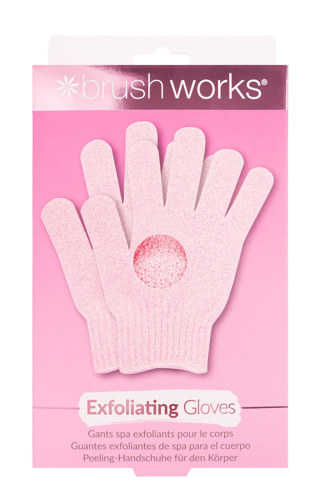 Brushworks Exfoliating Gloves