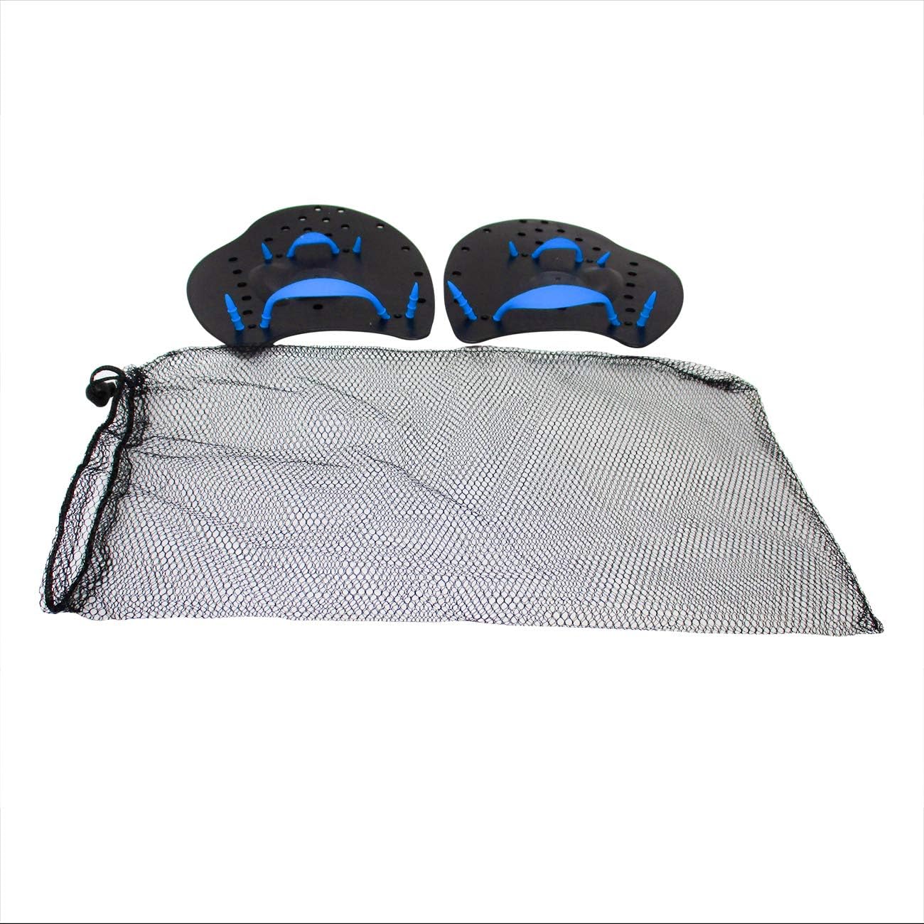 Trademark Innovations Hand Paddle Fins for Swim Training (Set of 2) : Sports & Outdoors
