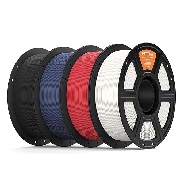 ELEGOO MATTE PLA FILAMENT 1.75MM BUNDLE 4KG, 3D...