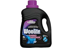 Woolite Darks Defense Liquid Laundry Detergent, Light Fresh Scent, 66 Loads, 100 Fl Oz