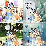 Star Cutouts Bluey & Bingo Cardboard Cutout 91cm SC4558 Bluey Birthday view 7