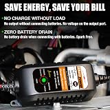 MOTOPOWER MP00205A 12V 800mA Battery Charger Maintainer UK Plug view 8