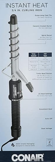 conair spiral curling iron