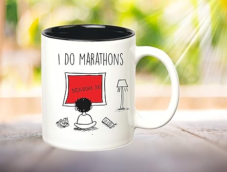 Amazon Com I Do Marathons Tv Watcher Tv Watching Couch Potato