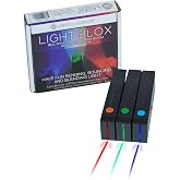 Light Blox LED Color Mixing Kit Grades 2-8 Red Green Blue Optics Experiment | Physics Light &amp; Optics LED Teaching Set, 3 Color Light-Up Flashlights, Color Mixing STEM Kit, 9 Teacher Lessons, School-ready