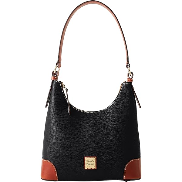 Sac Hobo En Cuir Vert Dooney & Bourke - Modèle "Paige" - Cuir Granuleux "Pebbles" - Occasion
