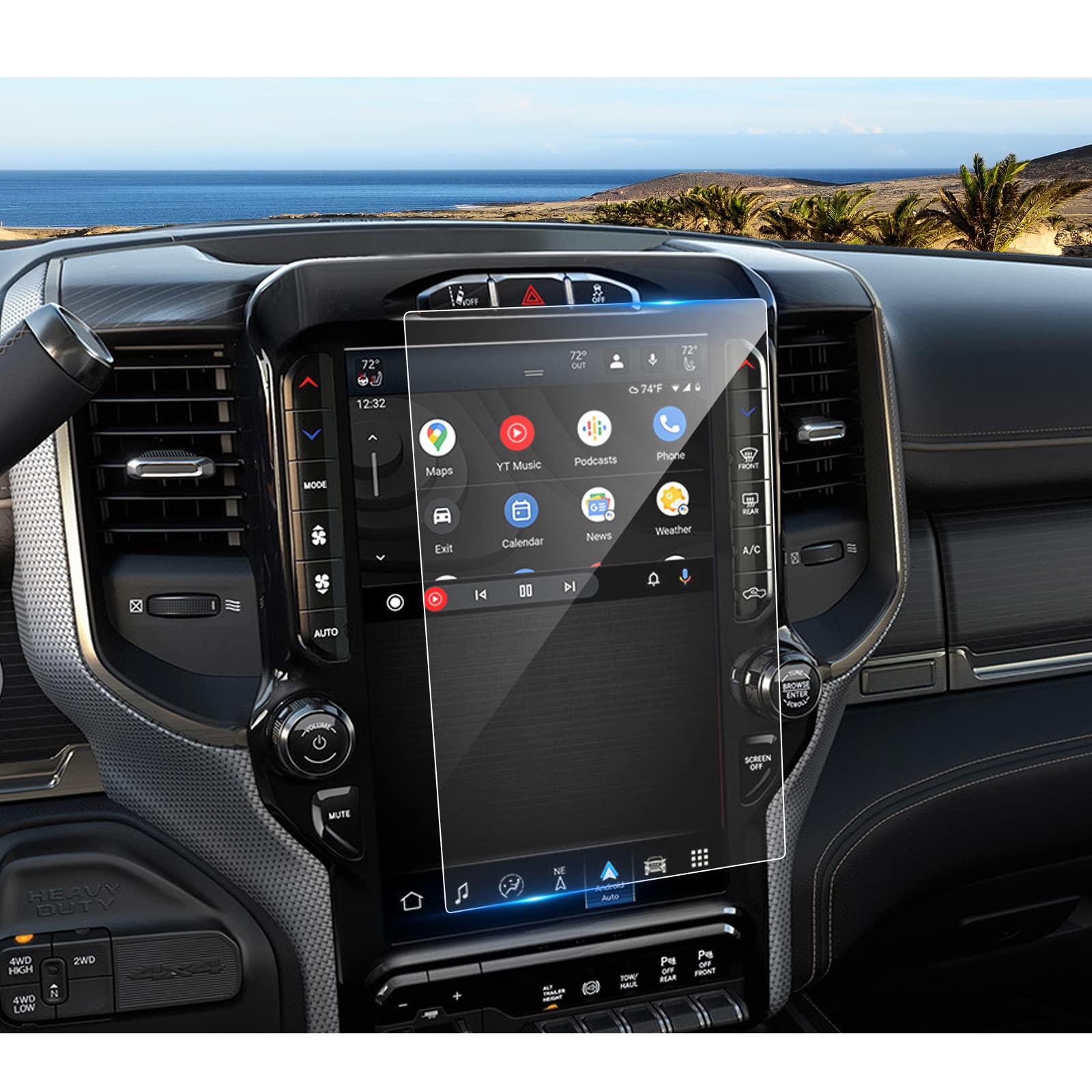Coleya 2019-2025 Ram 1500 2500 3500 Screen